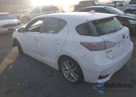2015 Lexus Ct 200H из США, поврежденный, VIN JTHKD5BHXF2237765